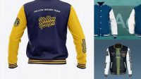 344+ Mockup Jaket Baseball For Free Download