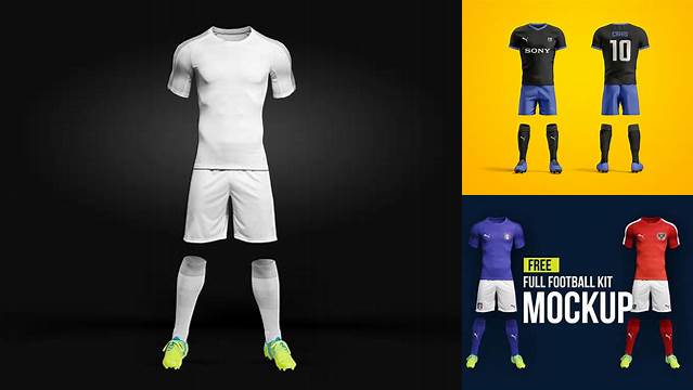 3451+ Men's Soccer Kit Mockup Free Download Download Free