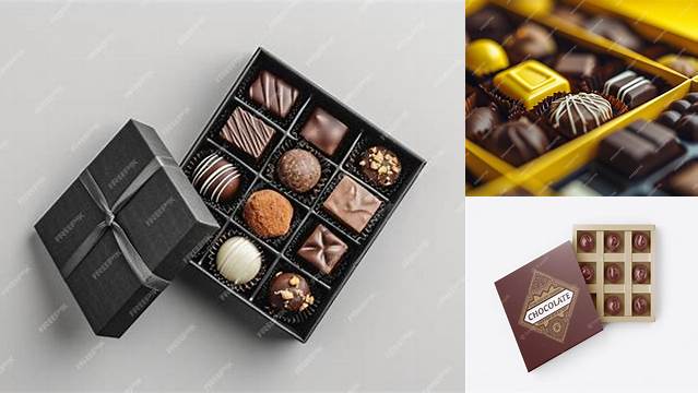 3464+ Box Of Chocolates Mockup Best for Showcase