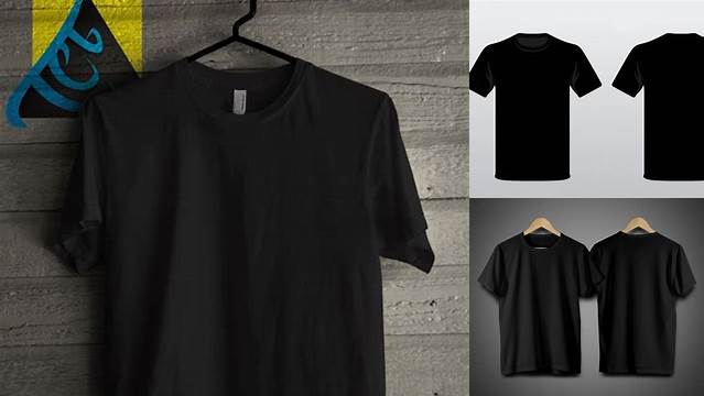 3464+ Mock Kaos Hitam PSD Download