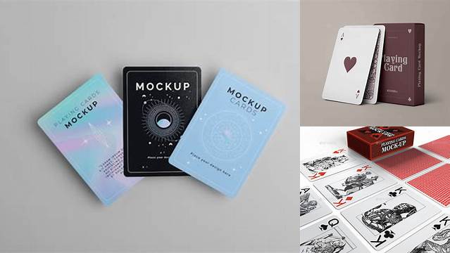 3476+ Game Card Mockup Free Easy Editable