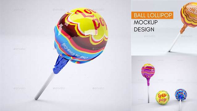 3476+ Lollipop Mockup Free Digital Download