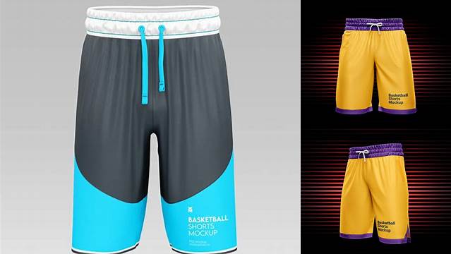 348+ Basketball Shorts Mockup Psd Easy Editable