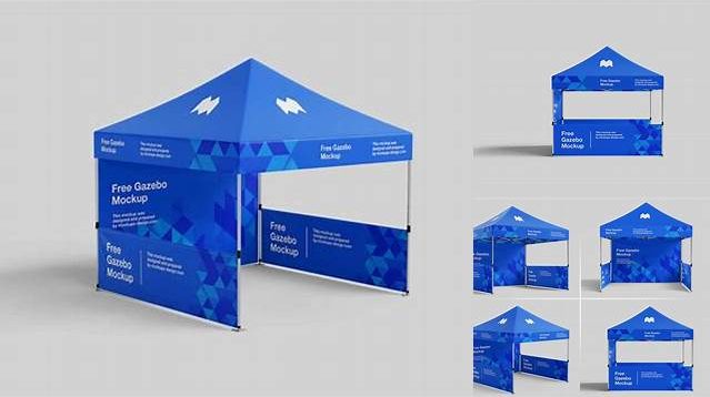 3485+ Gazebo Mockup Best for Showcase