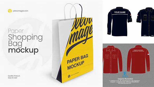 3488+ Mockup Korsa Psd Free PSD