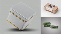 3493+ Tin Box Mockup Free PSD Download