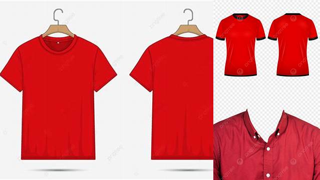 3500+ Mockup Baju Merah PSD File for Designers