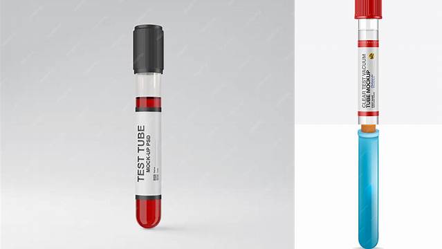 3505+ Test Tube Mockup Best for Showcase