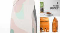 3506+ Pet Food Packaging Mockup For Free Download