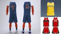 3508+ Basketball Uniform Mockup Free Include TIFF