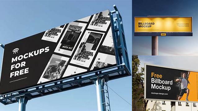 3510+ Free Billboard Mockups Download Free