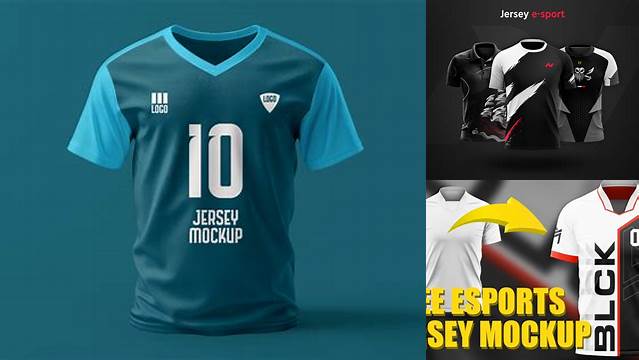 3514+ Esports Jersey Mockup Psd Include TIFF