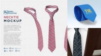 3515+ Necktie Mockup Free Easy Editable