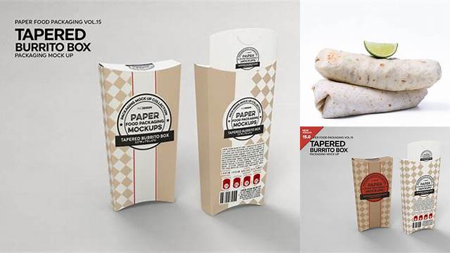 3519+ Burrito Mockup Free Creative Design Resource