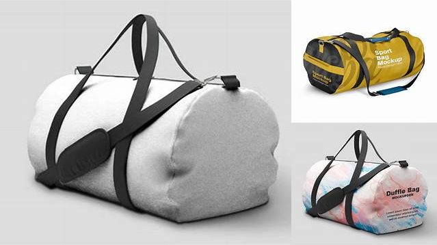 3519+ Free Duffle Bag Mockup PSD Free Download