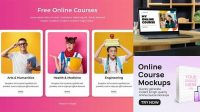 353+ Online Course Mockup For Free Download