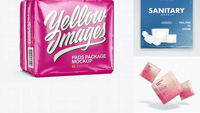 353+ Sanitary Pads Mockup Free Download Creative Design Resource