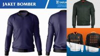 3532+ Download Mockup Jaket Bomber Psd PSD File Download