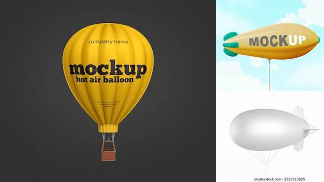 3547+ Blimp Mockup Download Free