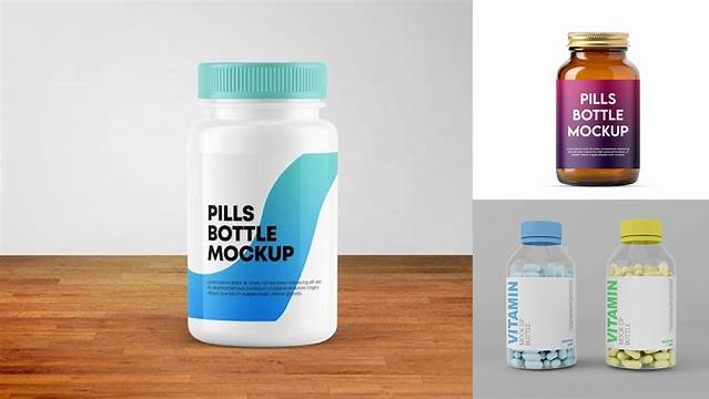 3550+ Pill Bottle Mockup Generator Hight Resolution