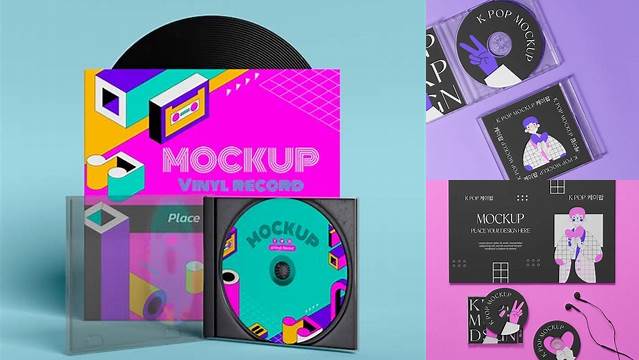 3552+ Kpop Album Mockup Free Creative Digital PSD Download