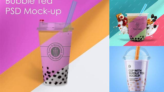 3562+ Mockup Boba PSD Free Download