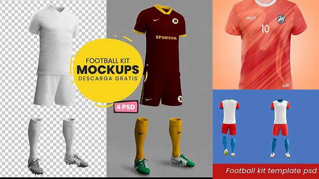 3563+ Mockup Gratis Camiseta De Futbol Include TIFF