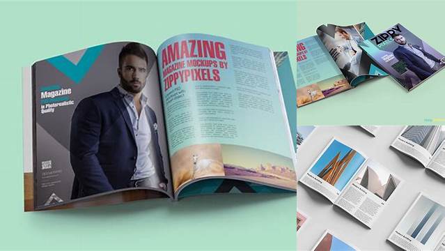 3565+ Magazine Ad Mockup Free PSD