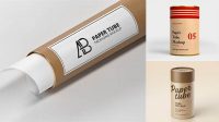 3569+ Paper Tube Mockup Free Download Photoshop Freebie