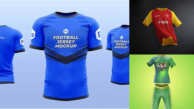 357+ Football Jersey Template Psd Best Free Mockup PSD