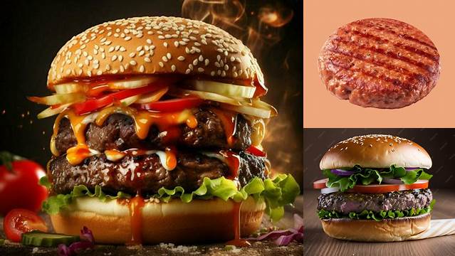 3570+ Graphic Burger High-Resolution PSD Download