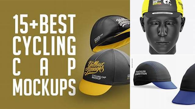 3571+ Cycling Cap Mockup Download Professional PSD