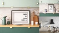 3572+ Kitchen Wall Mockup Free Best for Showcase