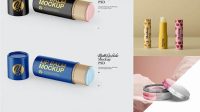 3575+ Lip Balm Mockup Include TIFF