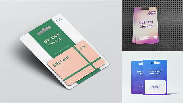 3577+ Gift Card Mockup Best for Showcase