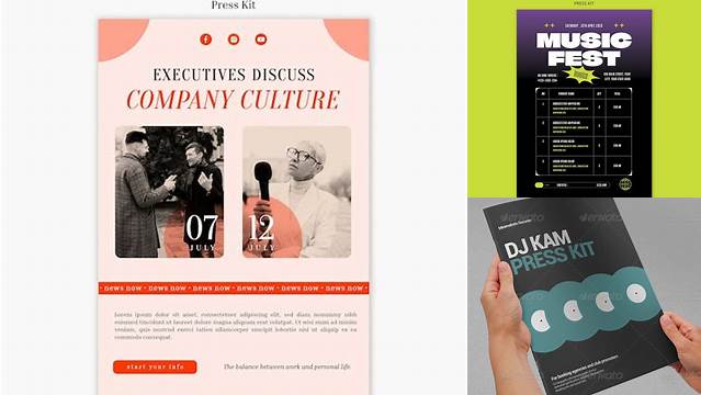 358+ Free Press Kit Template Psd High Resolution