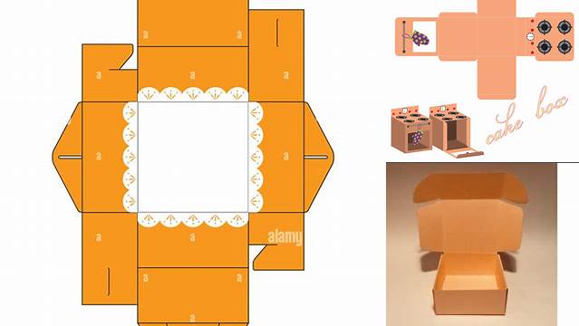 359+ Square Cake Box Template High Resolution