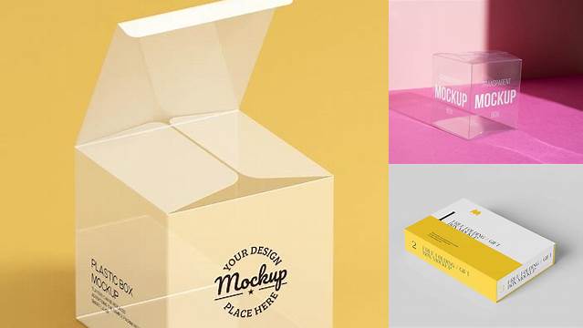 3591+ Transparent Box Mockup Download Free