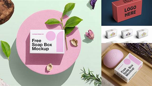 3595+ Soap Box Mockup Psd Free Download Hight Resolution