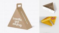 3601+ Triangle Box Mockup Digital Download