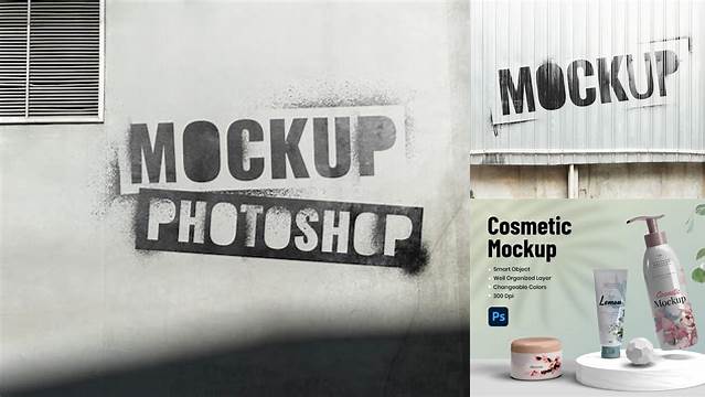 3617+ Stencil Mockup PSD Download