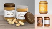 3623+ Peanut Butter Jar Mockup Free Download Professional PSD Resource