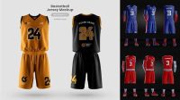 3628+ Basketball Uniform Psd Easy Editable