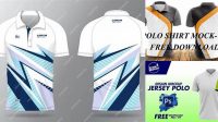 3634+ Polo Shirt Sublimation Mockup Include TIFF