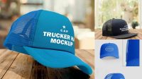 364+ Trucker Hat Mockup Psd Free Best Free Mockup PSD