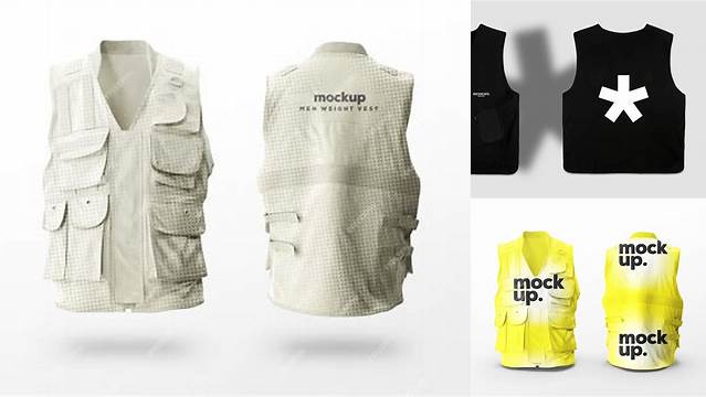 3645+ Free Vest Mockup Free Mockup Templates