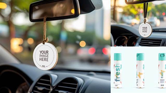 3657+ Car Air Freshener Mockup PSD Free Download