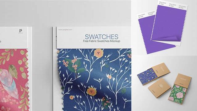 3657+ Fabric Swatches Mockup Free Digital Download