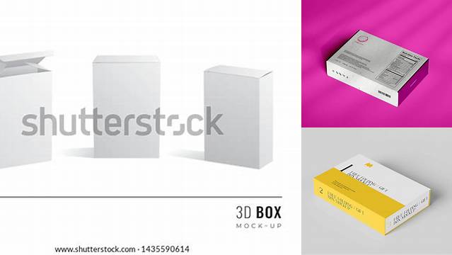 3659+ A4 Box Mockup Digital Download