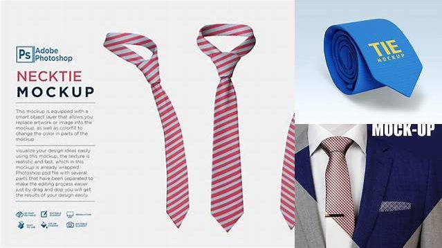 3664+ Necktie Mockup Free Creative PSD Templates